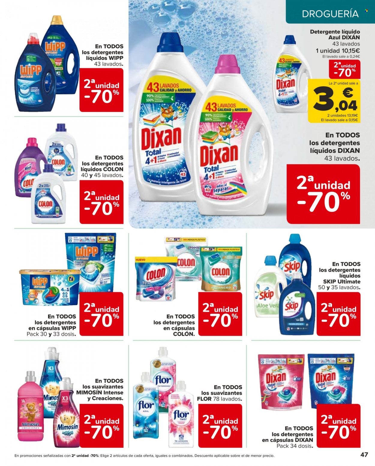Folleto Carrefour. Página 47