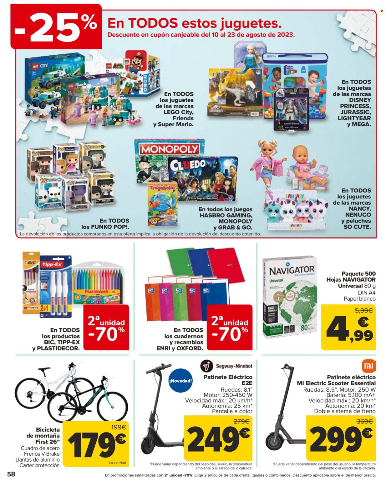 Folleto Carrefour. Página 58
