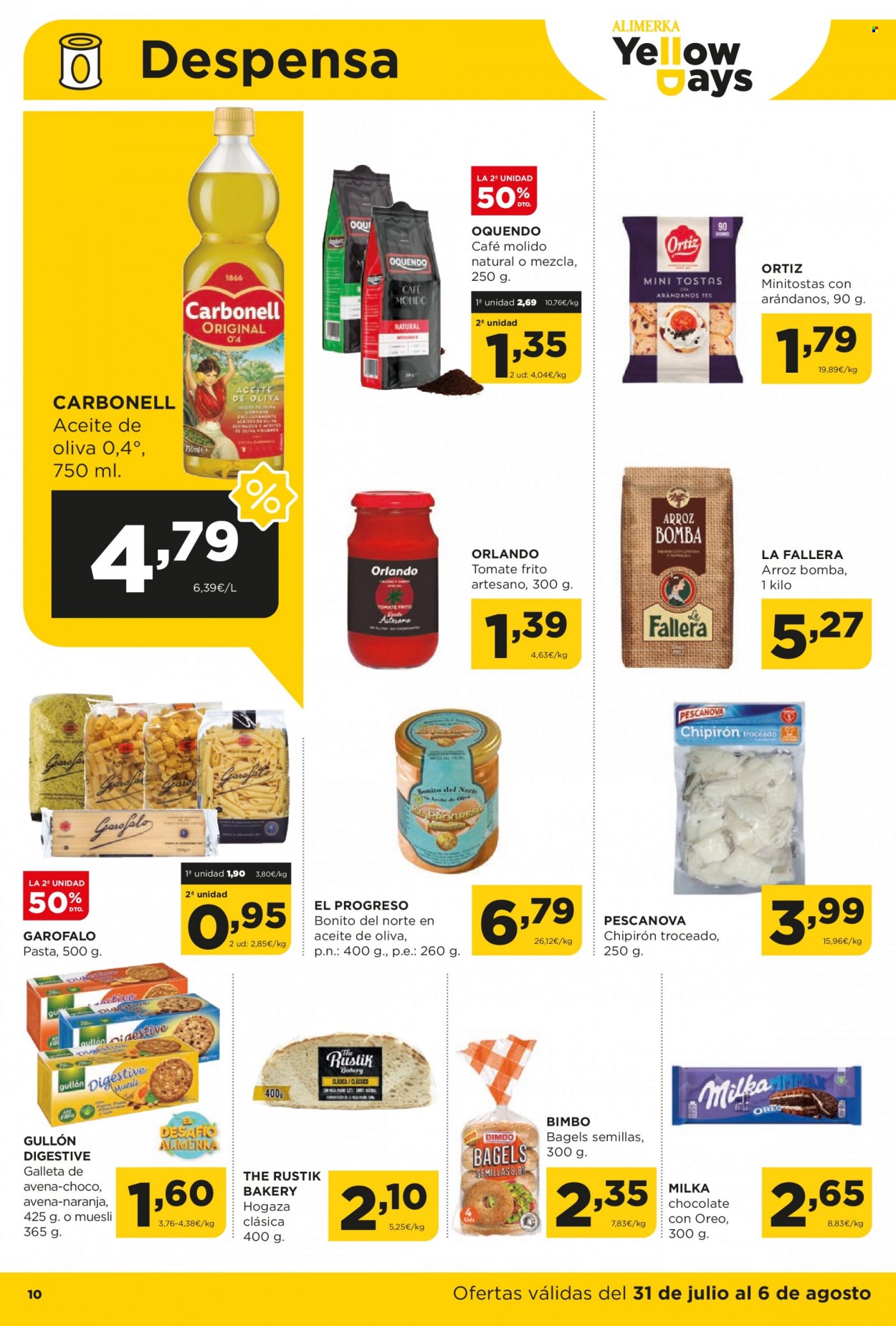 Folleto Alimerka - 31/07/23 - 06/08/23. Página 10
