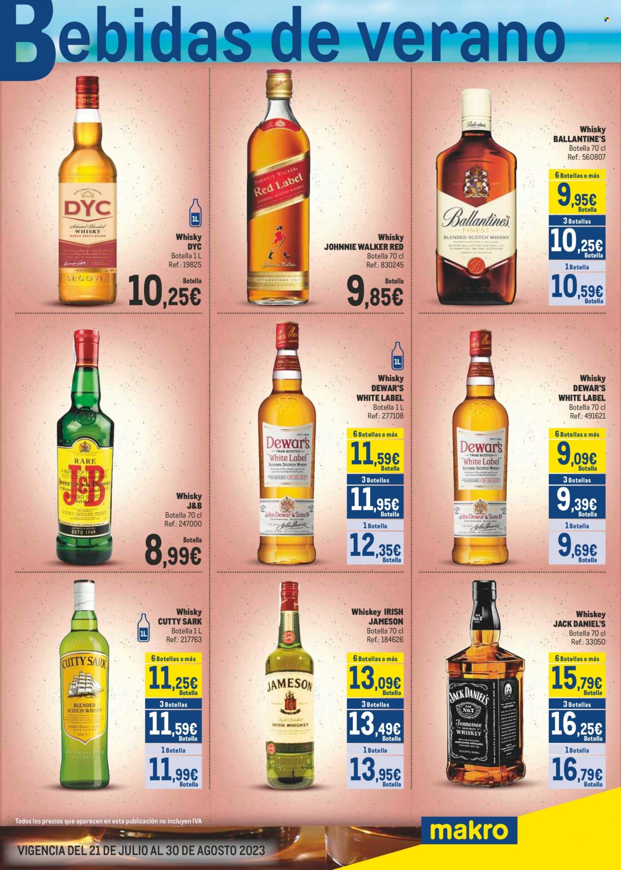 Folleto Makro - 21/07/23 - 30/08/23. Página 1