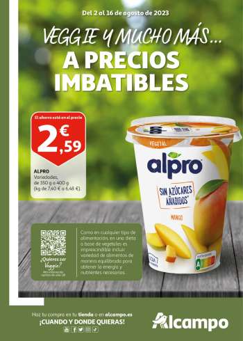 Folleto actual Alcampo - 02/08/23 - 16/08/23.