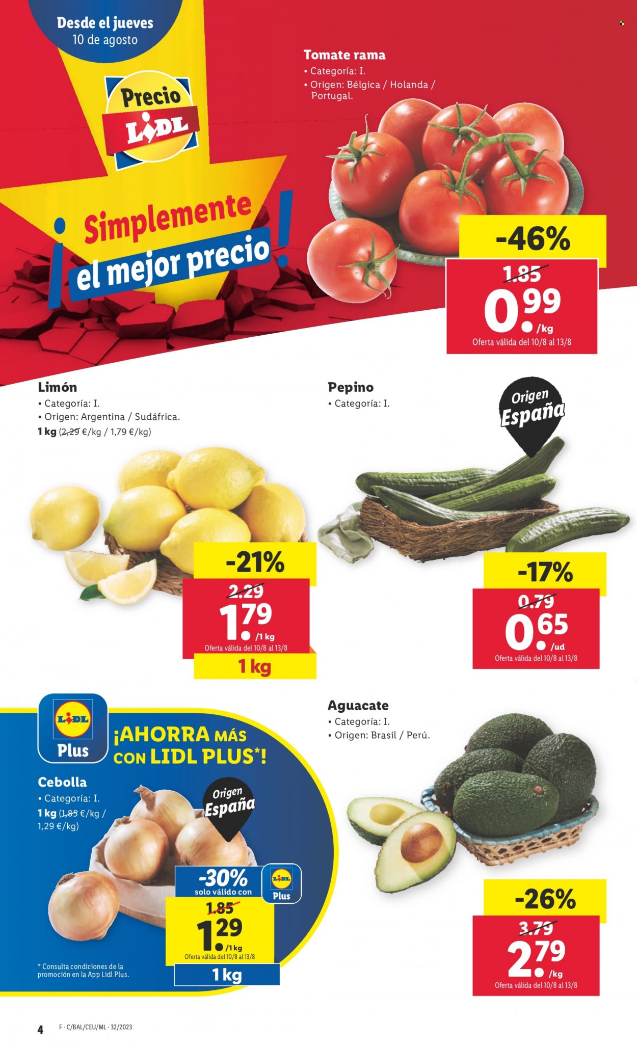 Folleto Lidl - 10/08/23 - 16/08/23. Página 4