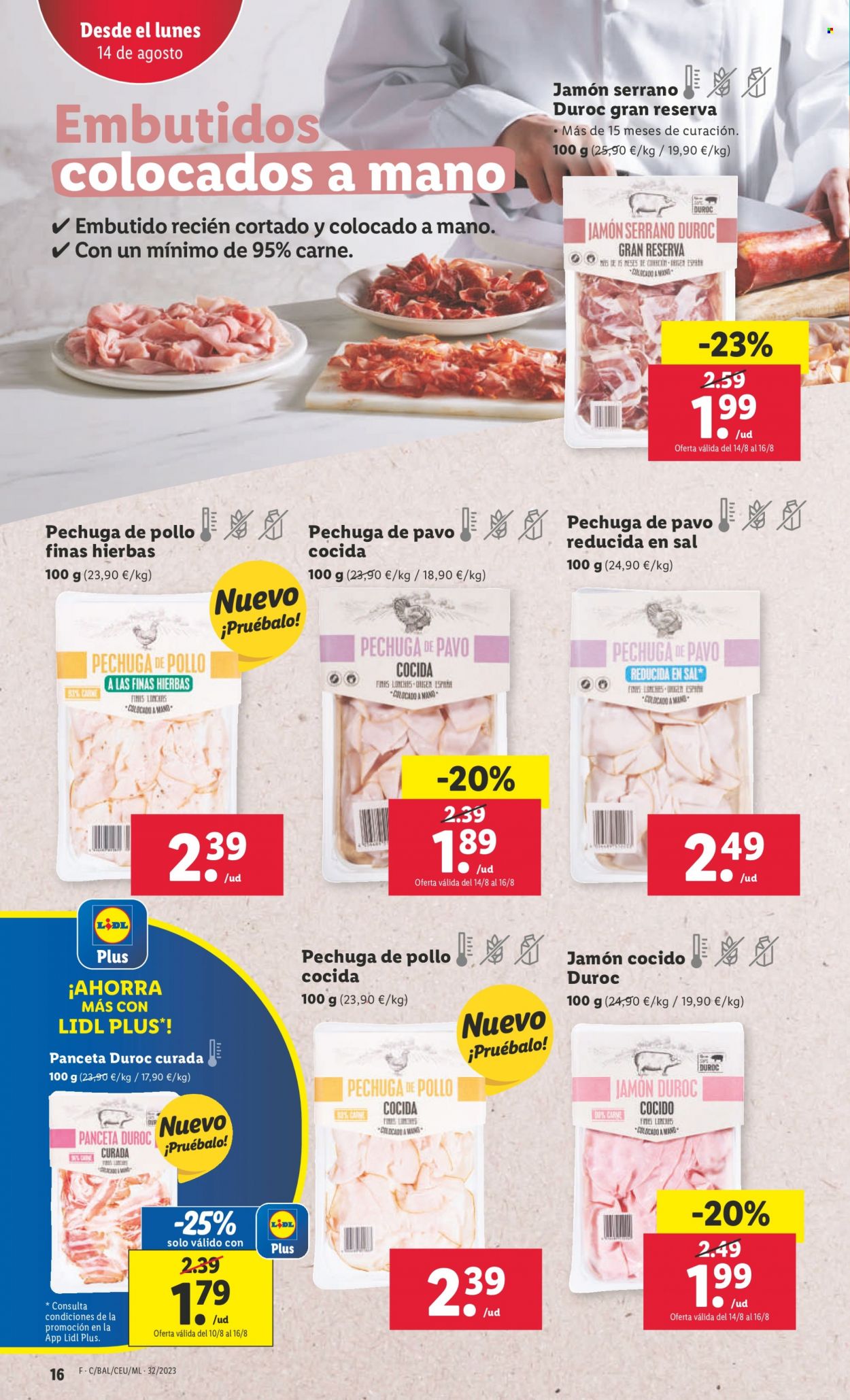 Folleto Lidl - 10/08/23 - 16/08/23. Página 16