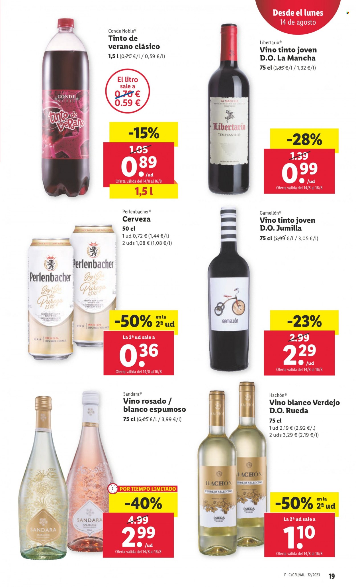 Folleto Lidl - 10/08/23 - 16/08/23. Página 19