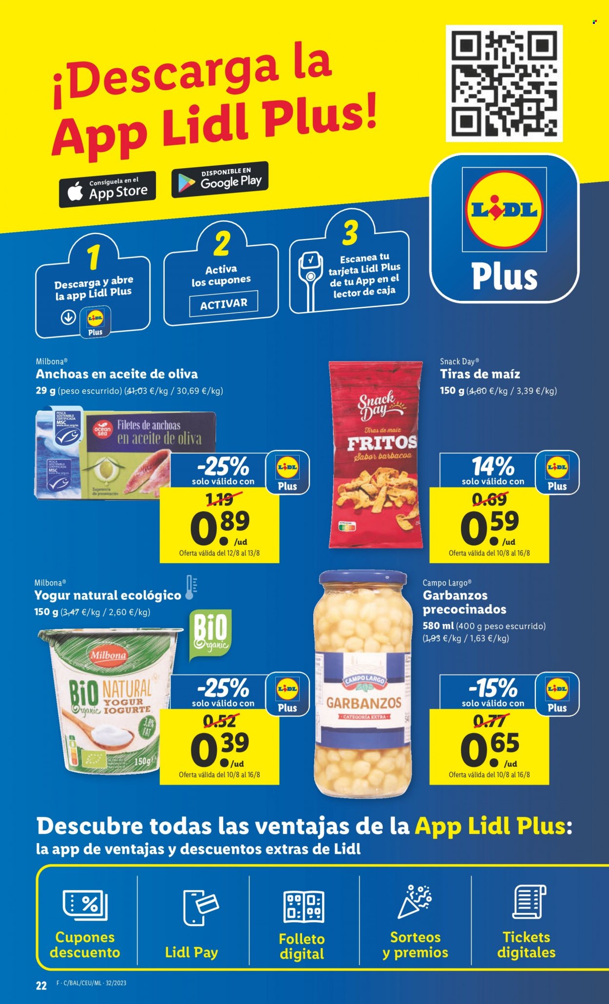 Folleto Lidl - 10/08/23 - 16/08/23. Página 22