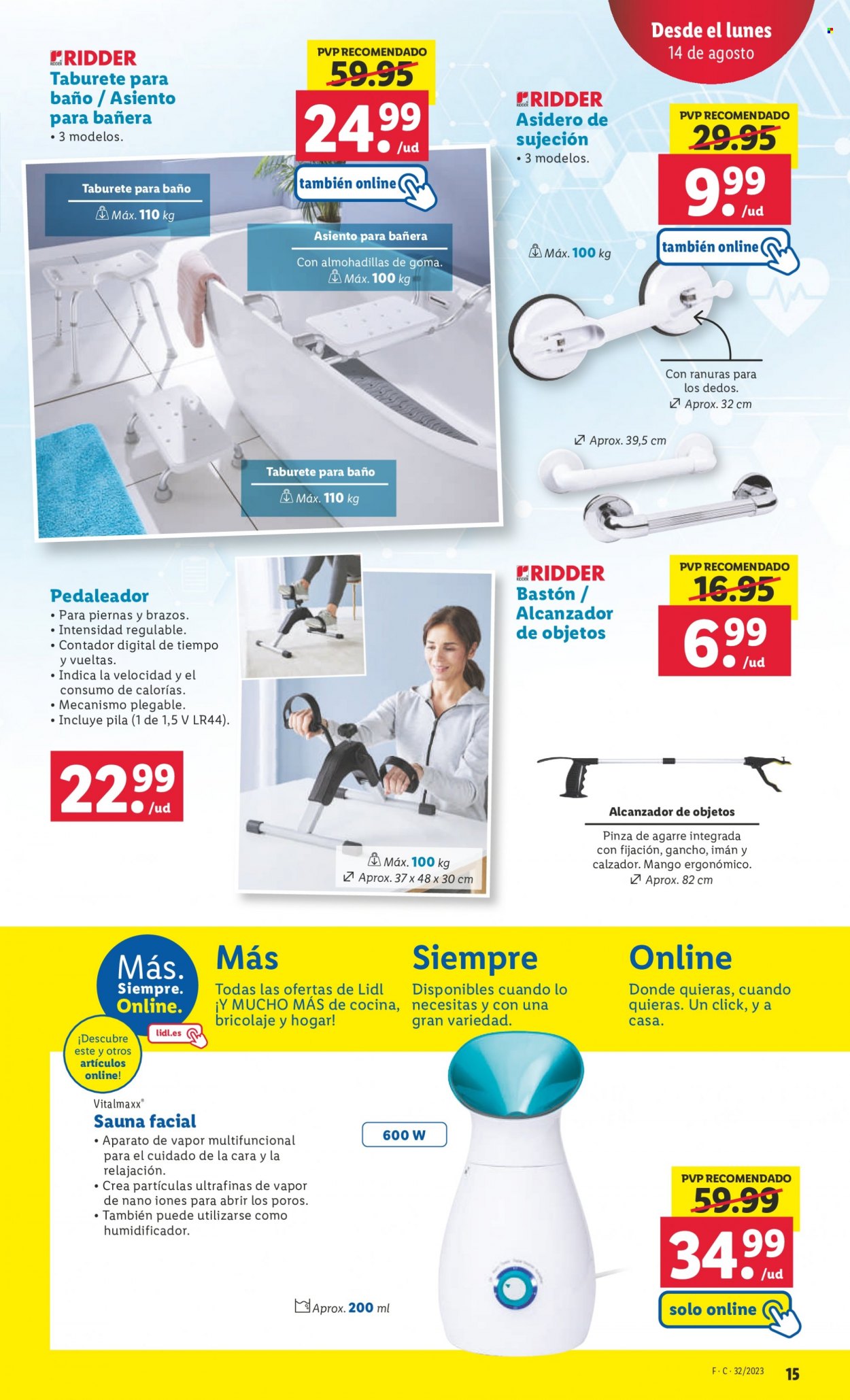 Folleto Lidl - 10/08/23 - 16/08/23. Página 39