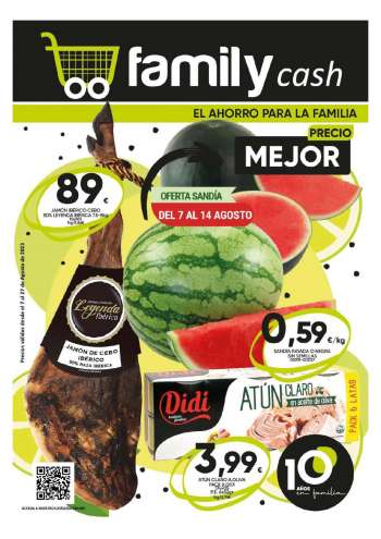 Folleto actual Family Cash - 07/08/23 - 27/08/23.