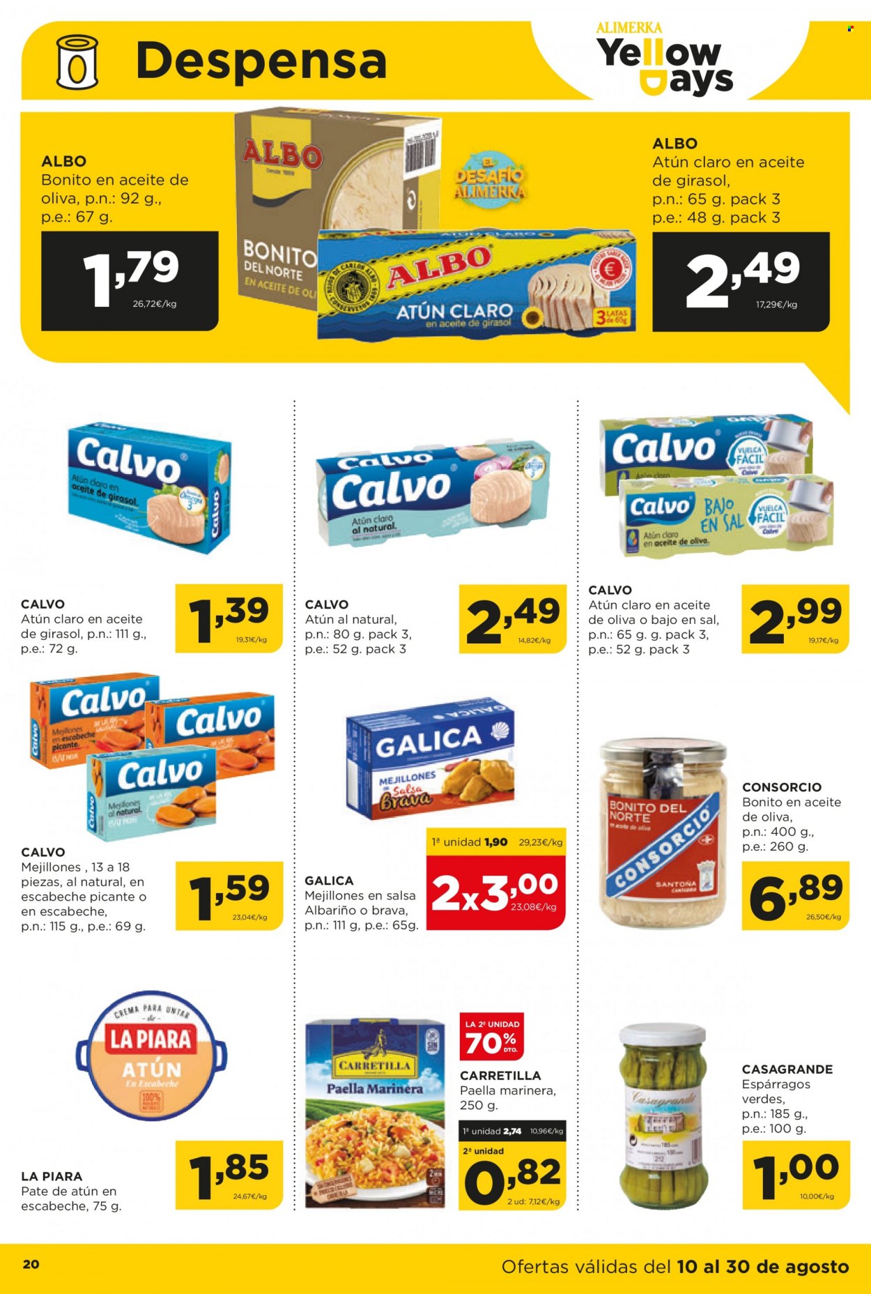 Folleto Alimerka - 10/08/23 - 30/08/23. Página 20