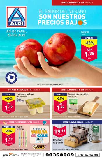 Folleto actual Aldi - 16/08/23 - 22/08/23.