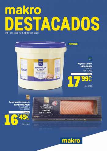 Folleto actual Makro - 10/08/23 - 30/08/23.