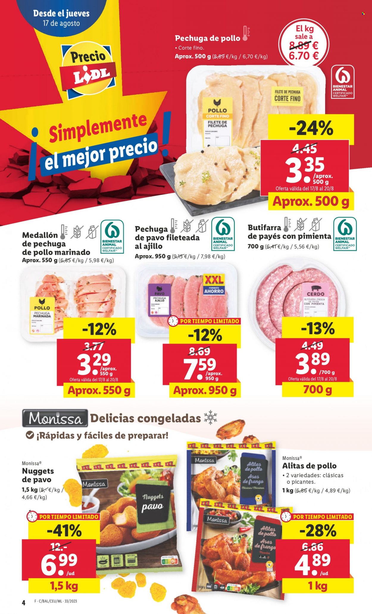 Folleto Lidl - 17/08/23 - 23/08/23. Página 4