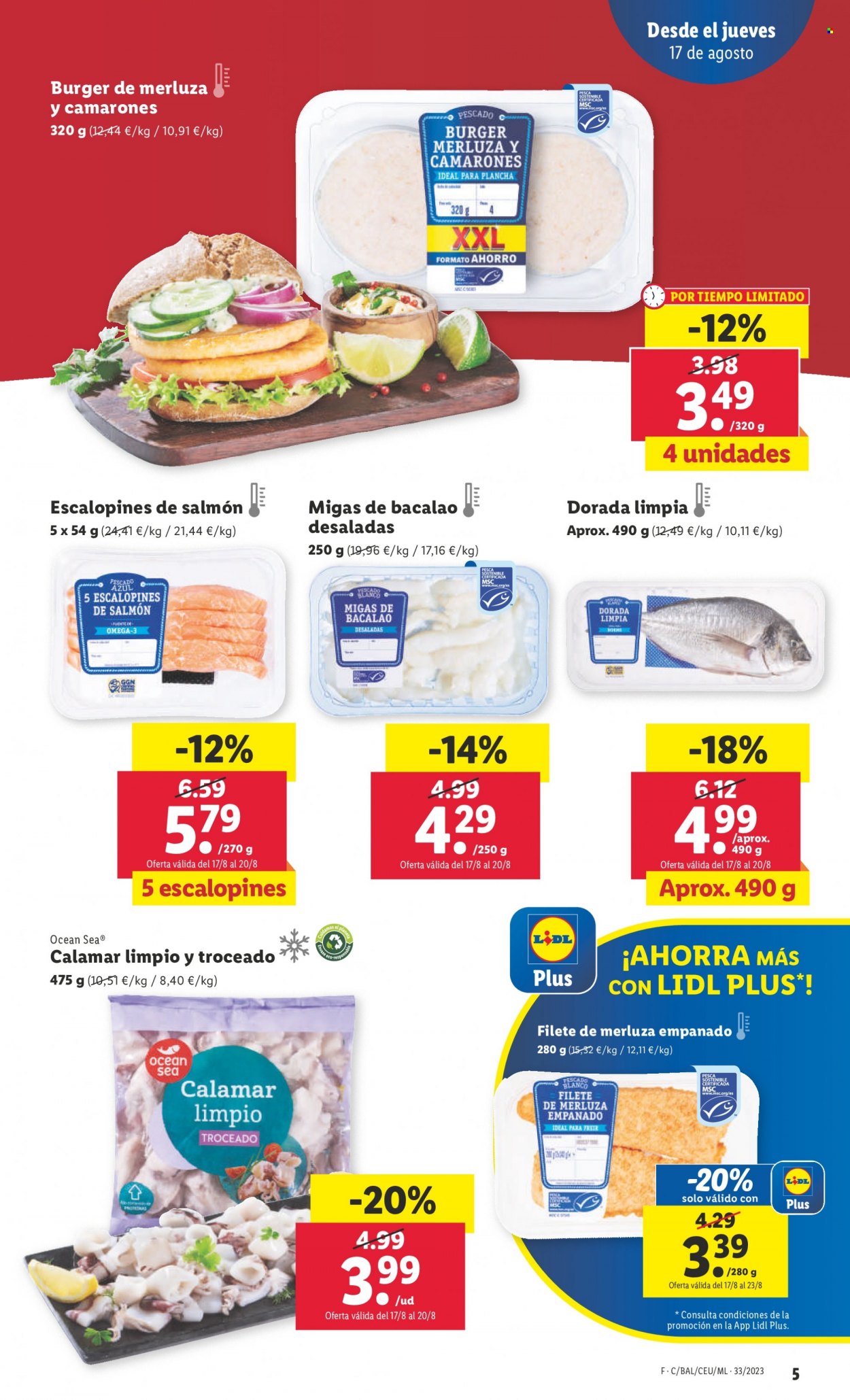Folleto Lidl - 17/08/23 - 23/08/23. Página 5