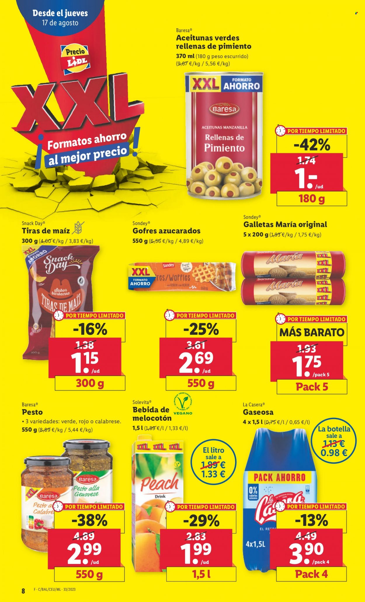 Folleto Lidl - 17/08/23 - 23/08/23. Página 8