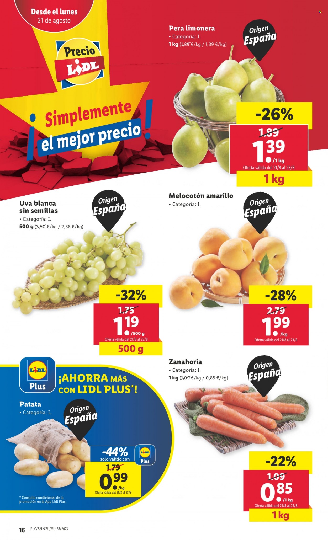 Folleto Lidl - 17/08/23 - 23/08/23. Página 16