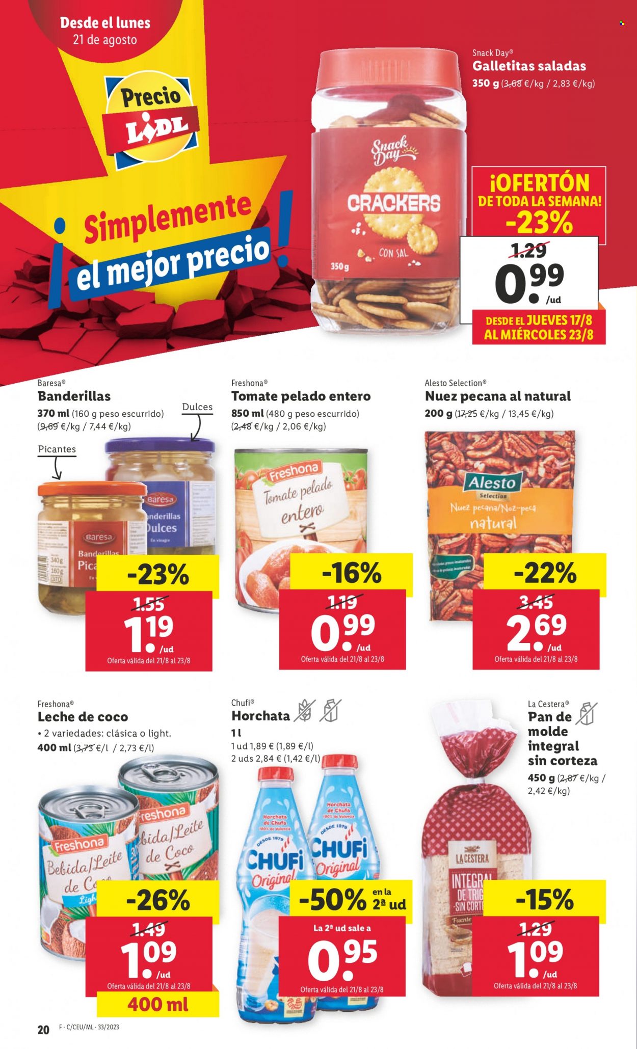 Folleto Lidl - 17/08/23 - 23/08/23. Página 20