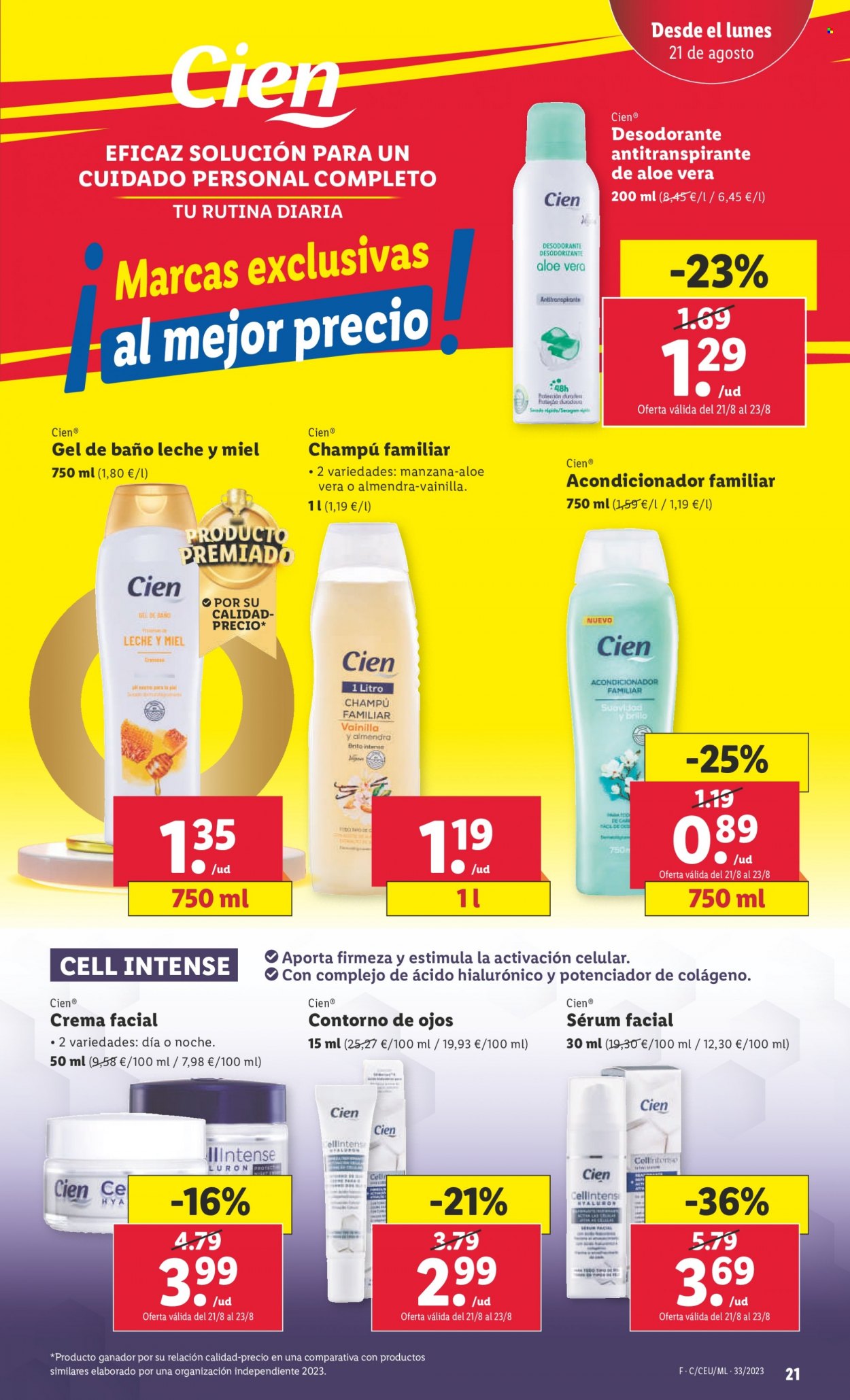 Folleto Lidl - 17/08/23 - 23/08/23. Página 21
