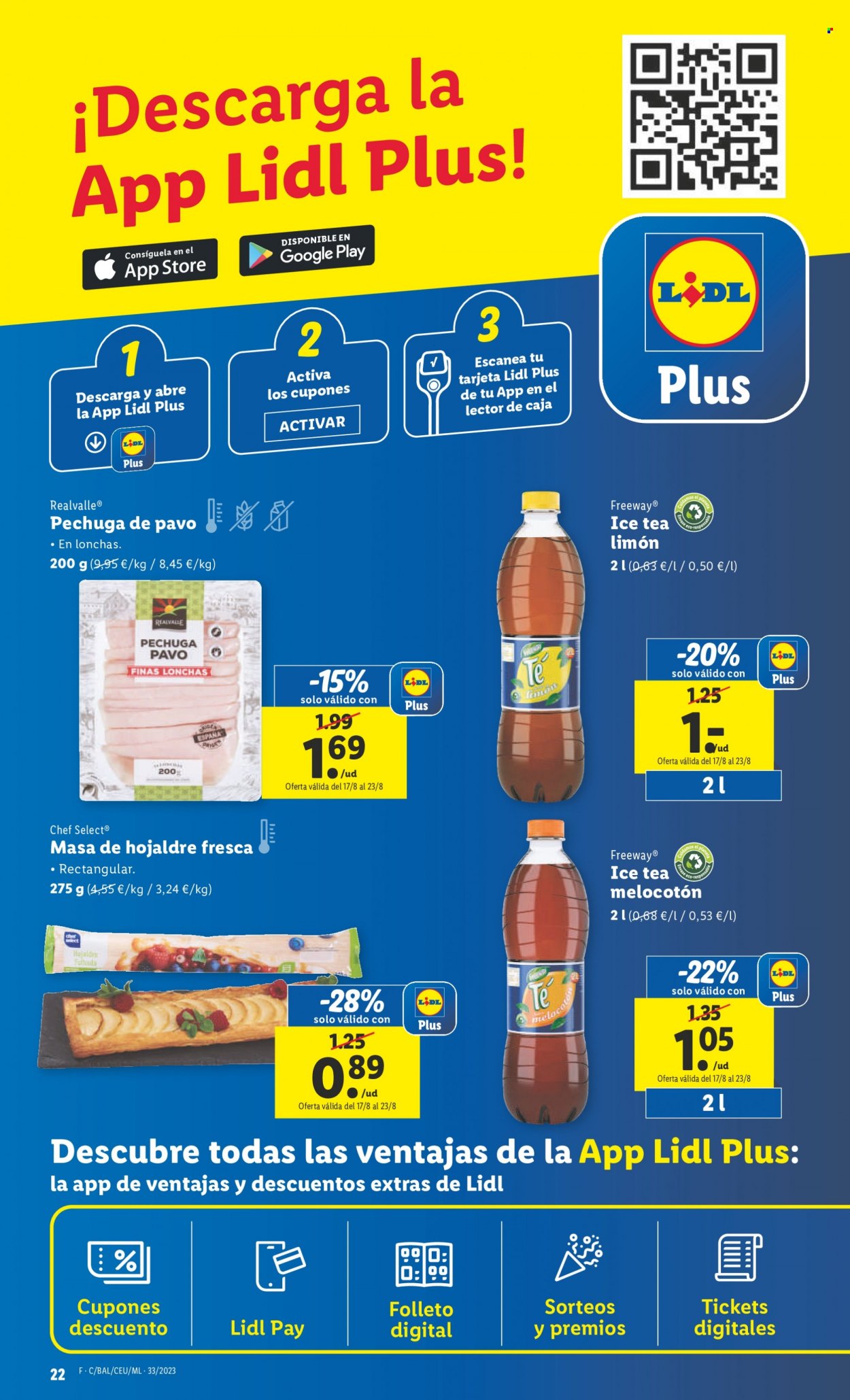 Folleto Lidl - 17/08/23 - 23/08/23. Página 22