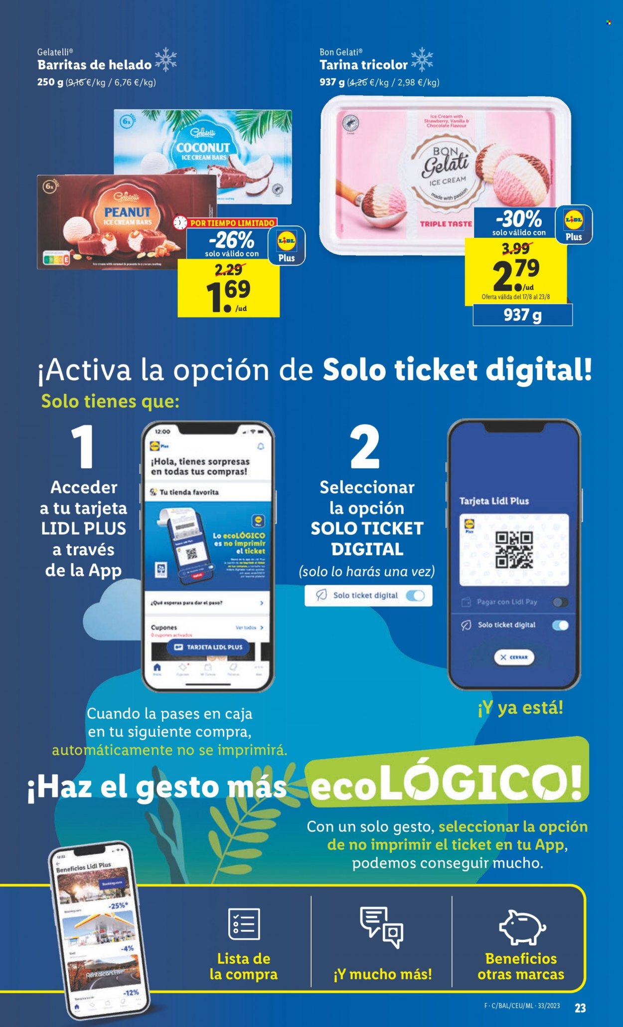 Folleto Lidl - 17/08/23 - 23/08/23. Página 23