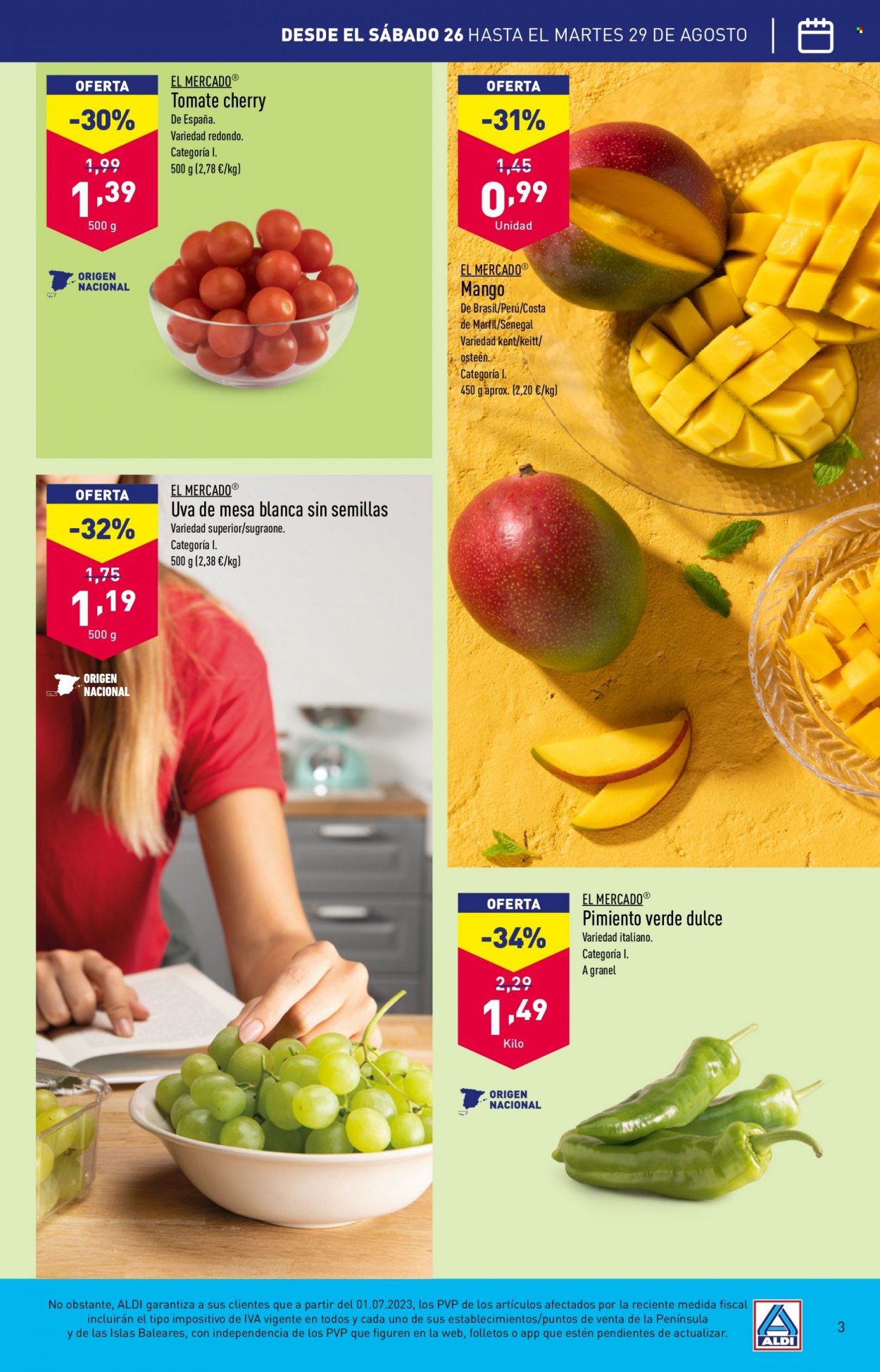 Folleto Aldi - 23/08/23 - 29/08/23. Página 3