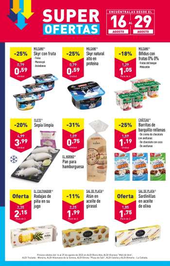 Folleto actual Aldi - 16/08/23 - 29/08/23.