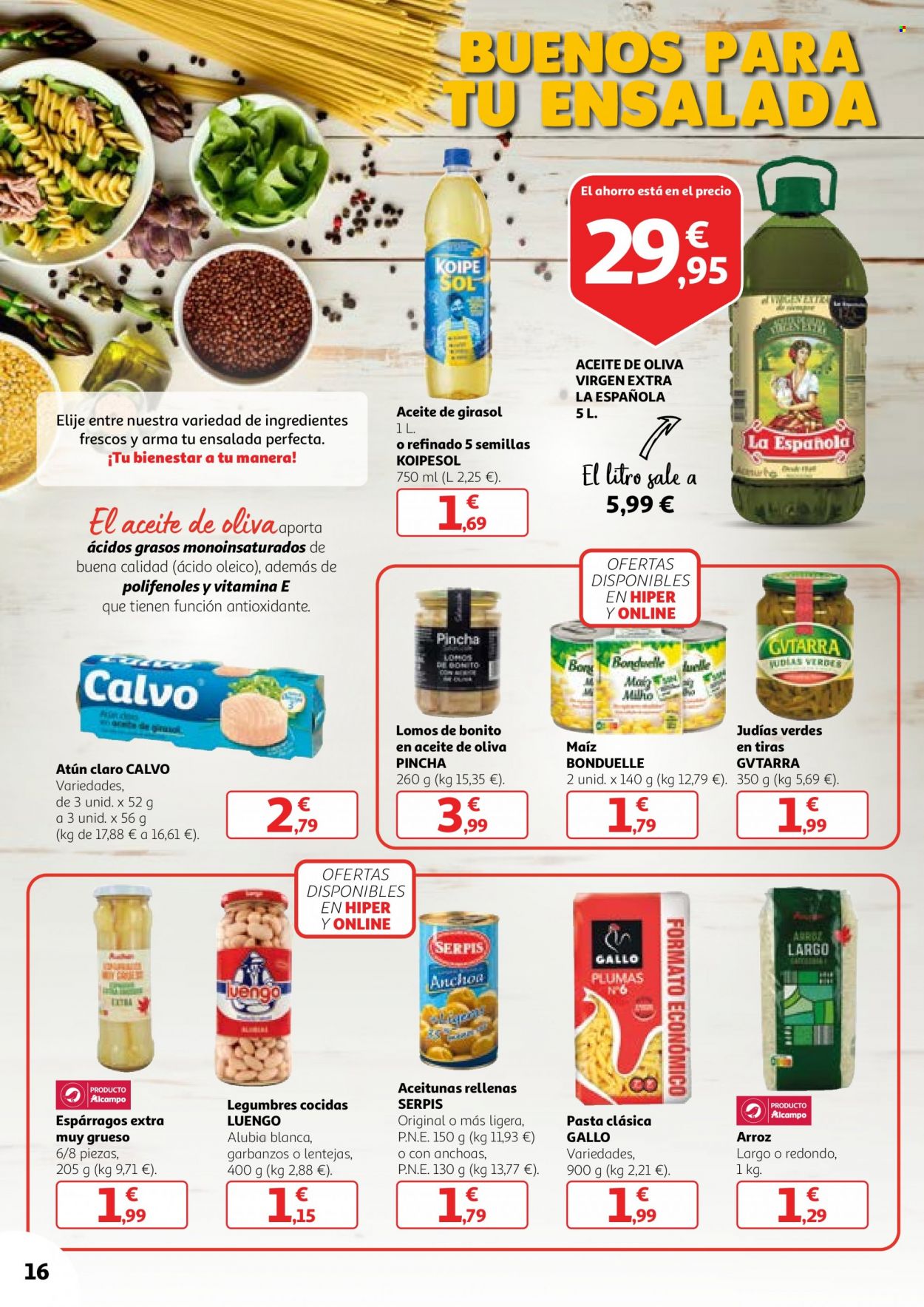 Folleto Alcampo - 17/08/23 - 29/08/23. Página 16
