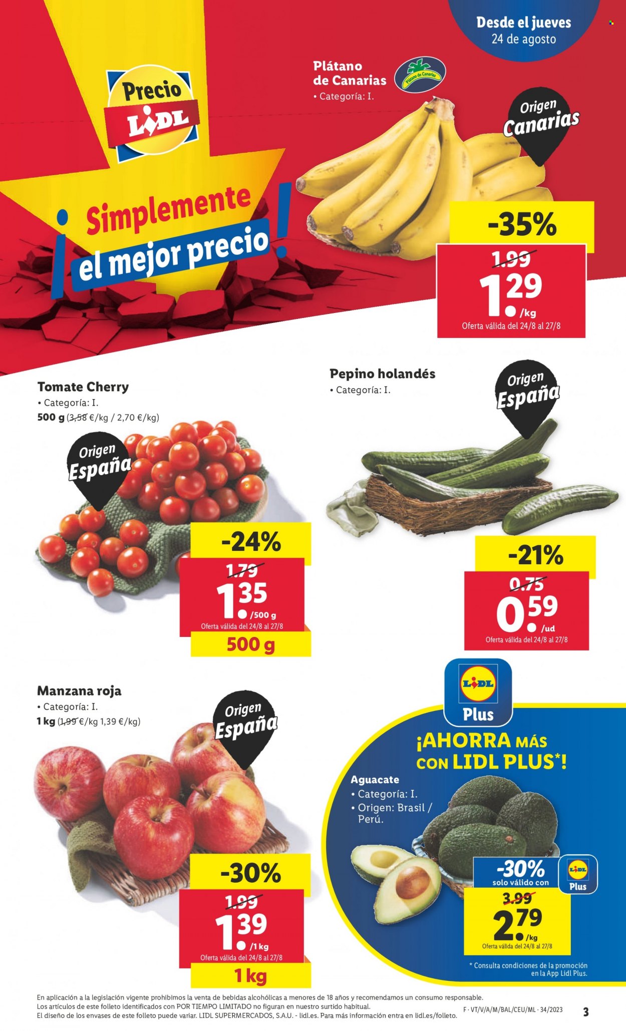 Folleto Lidl - 24/08/23 - 30/08/23. Página 3