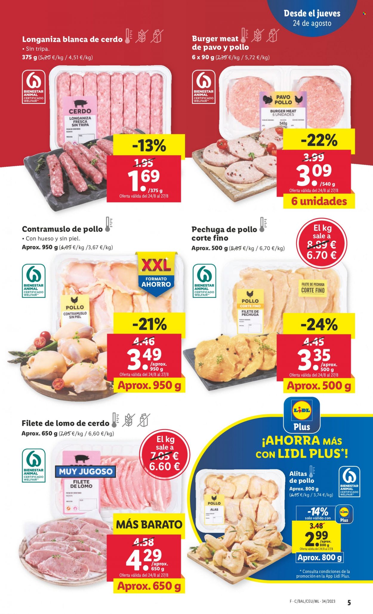 Folleto Lidl - 24/08/23 - 30/08/23. Página 5