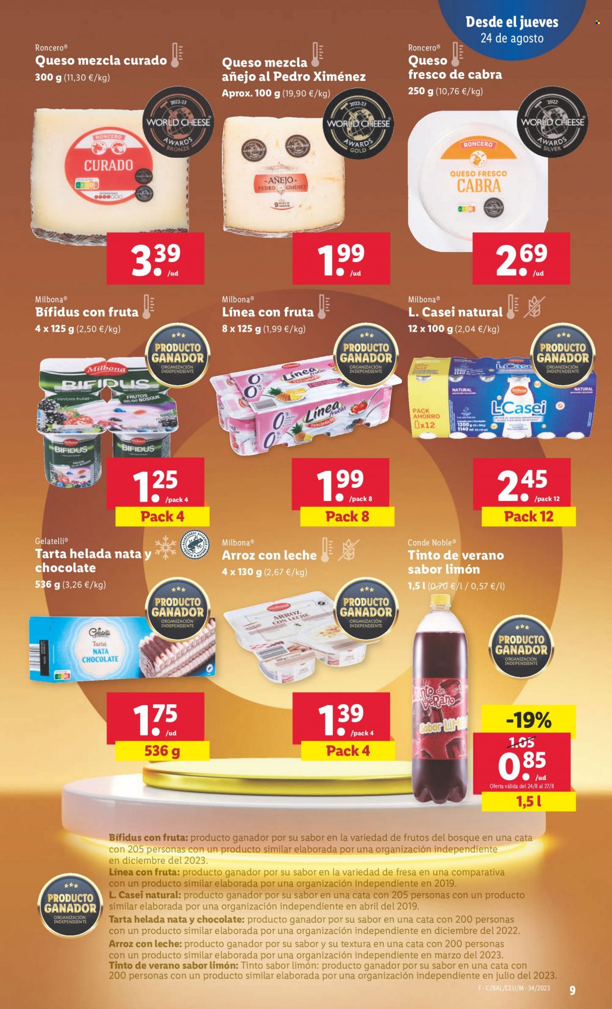 Folleto Lidl - 24/08/23 - 30/08/23. Página 9