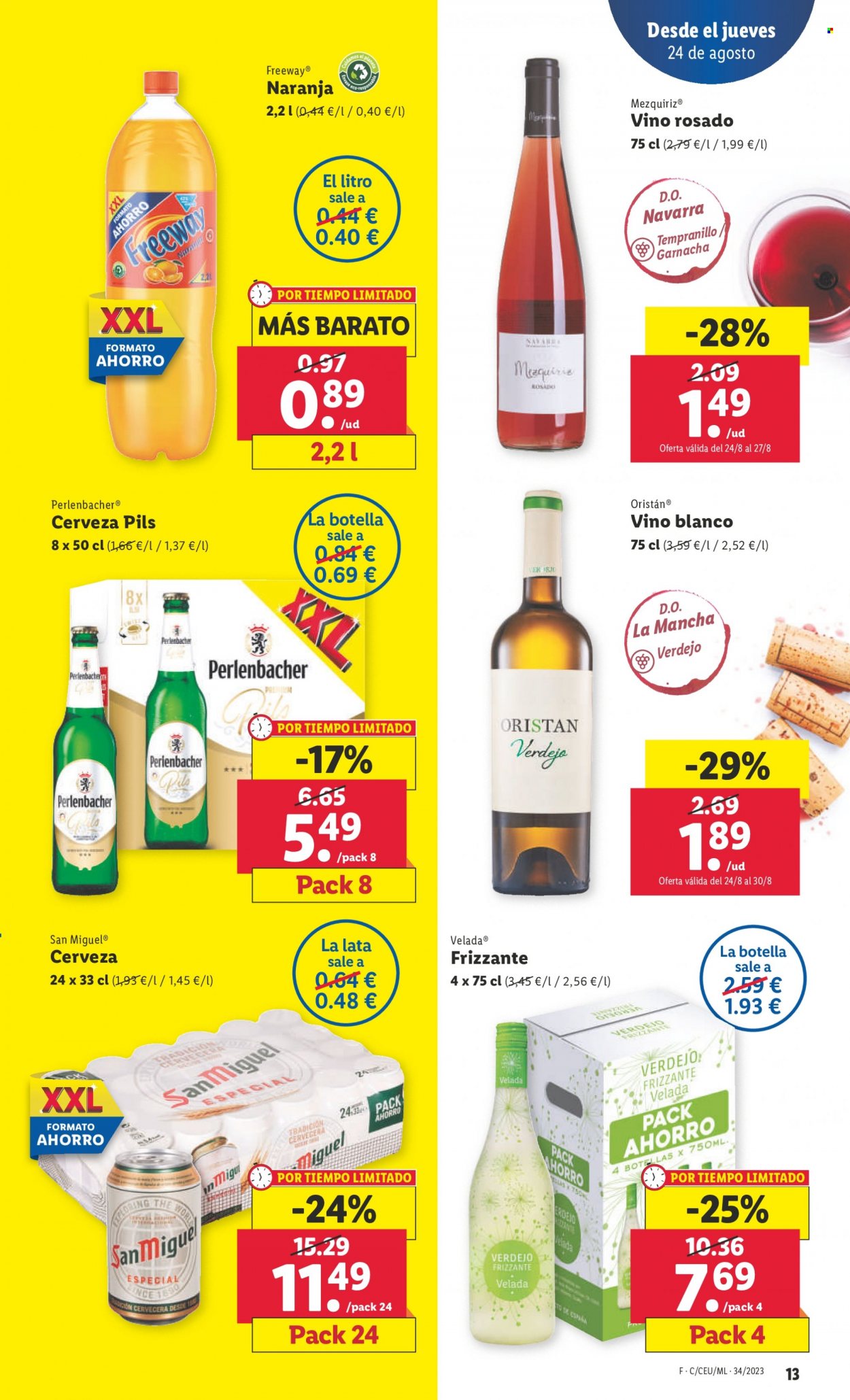Folleto Lidl - 24/08/23 - 30/08/23. Página 13