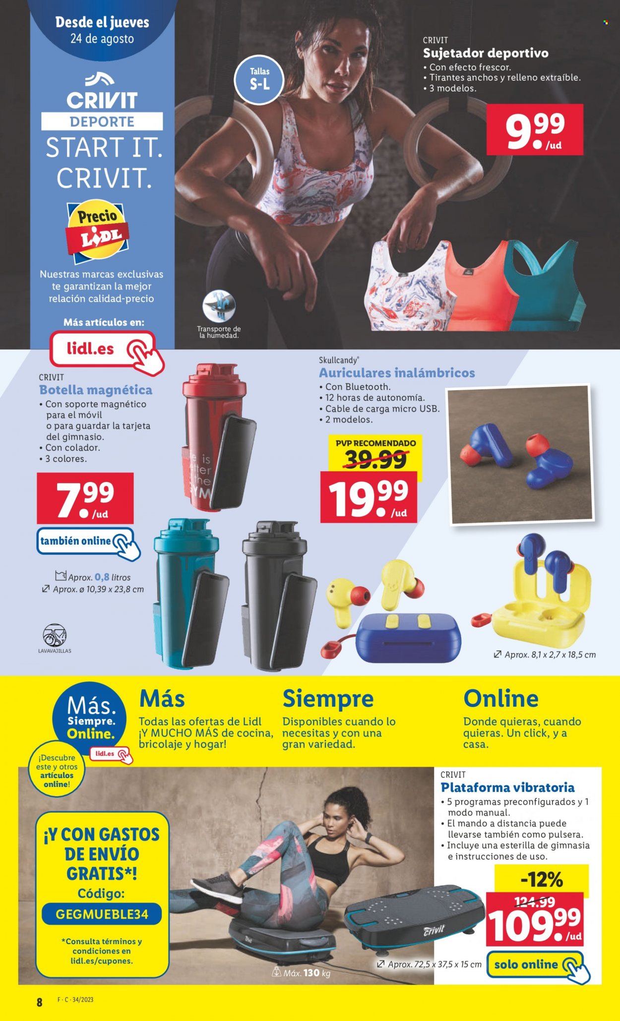 Folleto Lidl - 24/08/23 - 30/08/23. Página 34