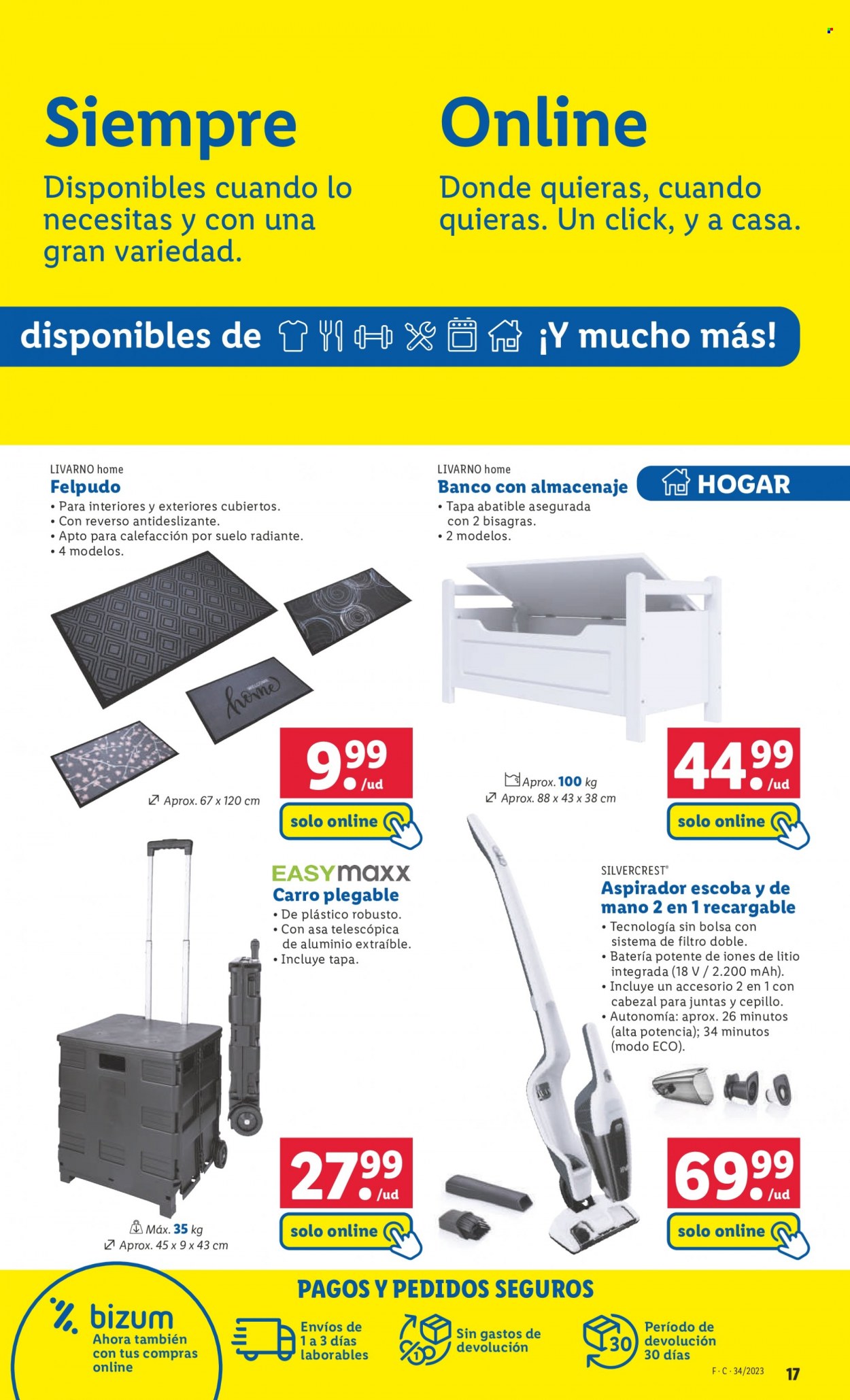 Folleto Lidl - 24/08/23 - 30/08/23. Página 43