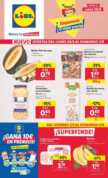 Folleto actual Lidl - 28/08/23 - 03/09/23.