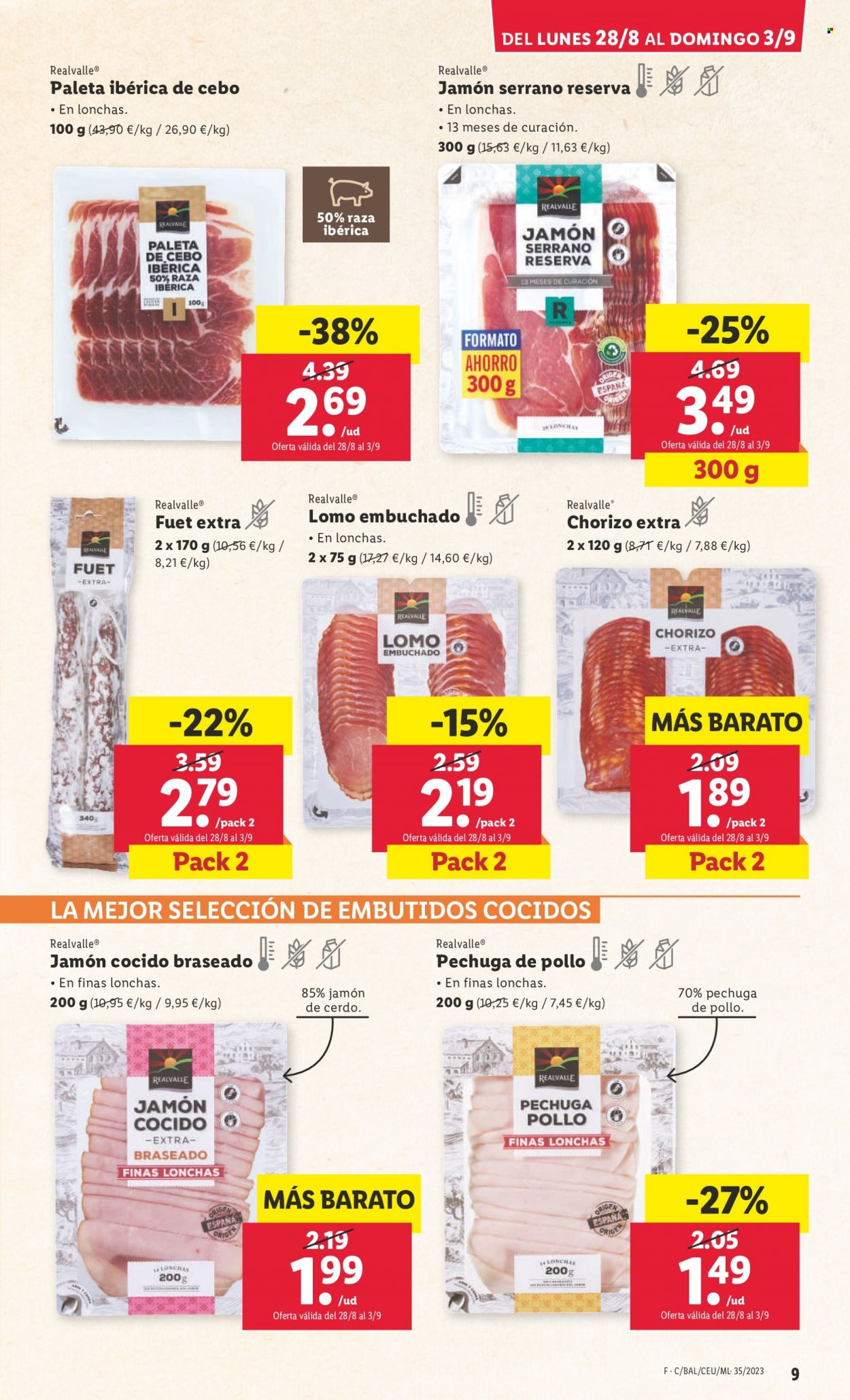 Folleto Lidl - 28/08/23 - 03/09/23. Página 9