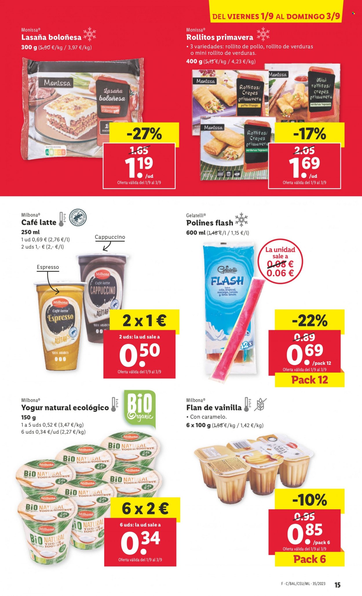 Folleto Lidl - 28/08/23 - 03/09/23. Página 15