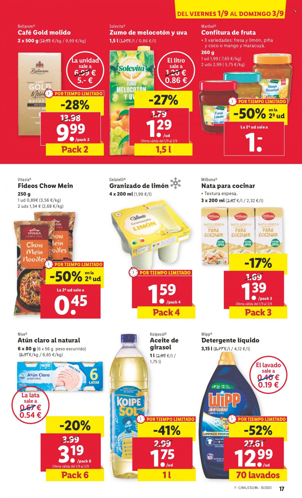 Folleto Lidl - 28/08/23 - 03/09/23. Página 17