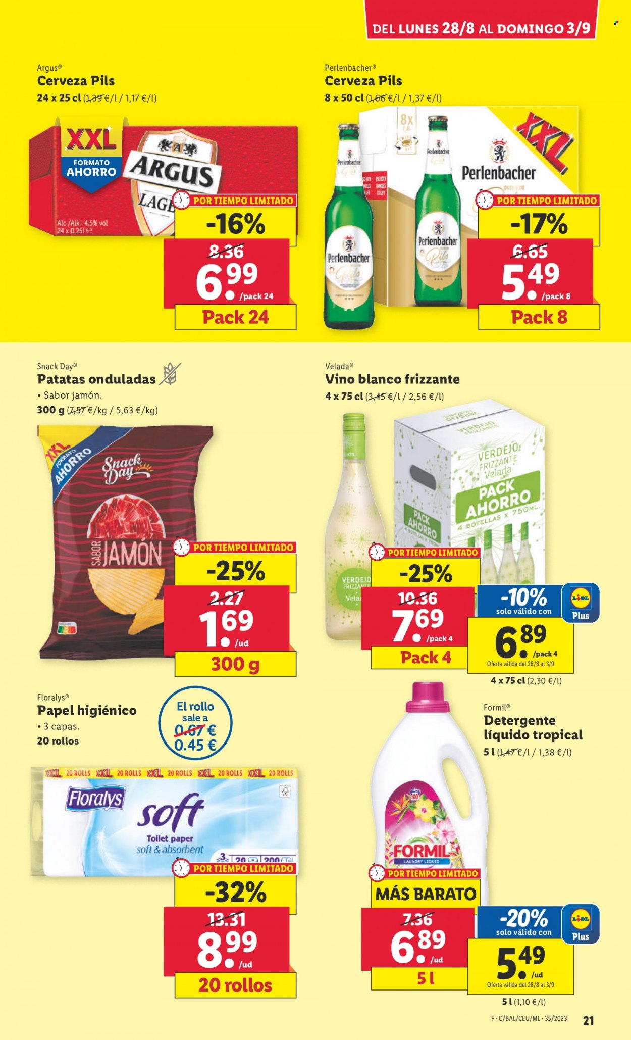 Folleto Lidl - 28/08/23 - 03/09/23. Página 21