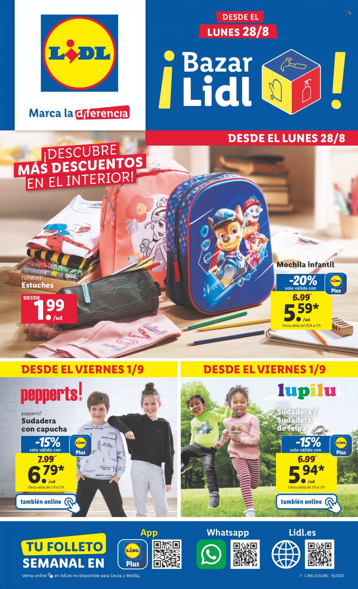 Folleto Lidl - 28/08/23 - 03/09/23. Página 27