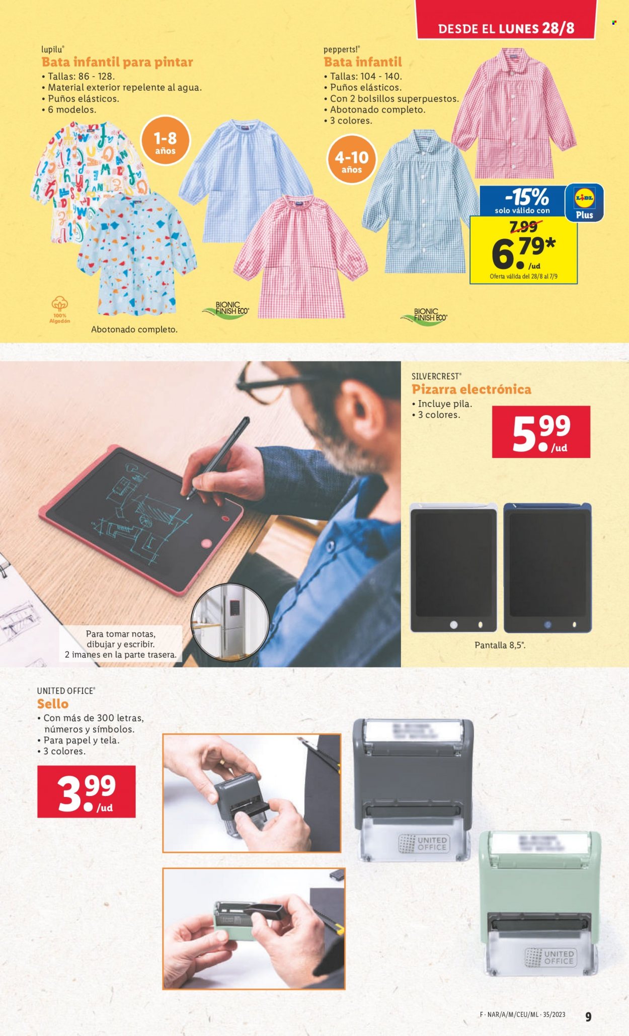 Folleto Lidl - 28/08/23 - 03/09/23. Página 35