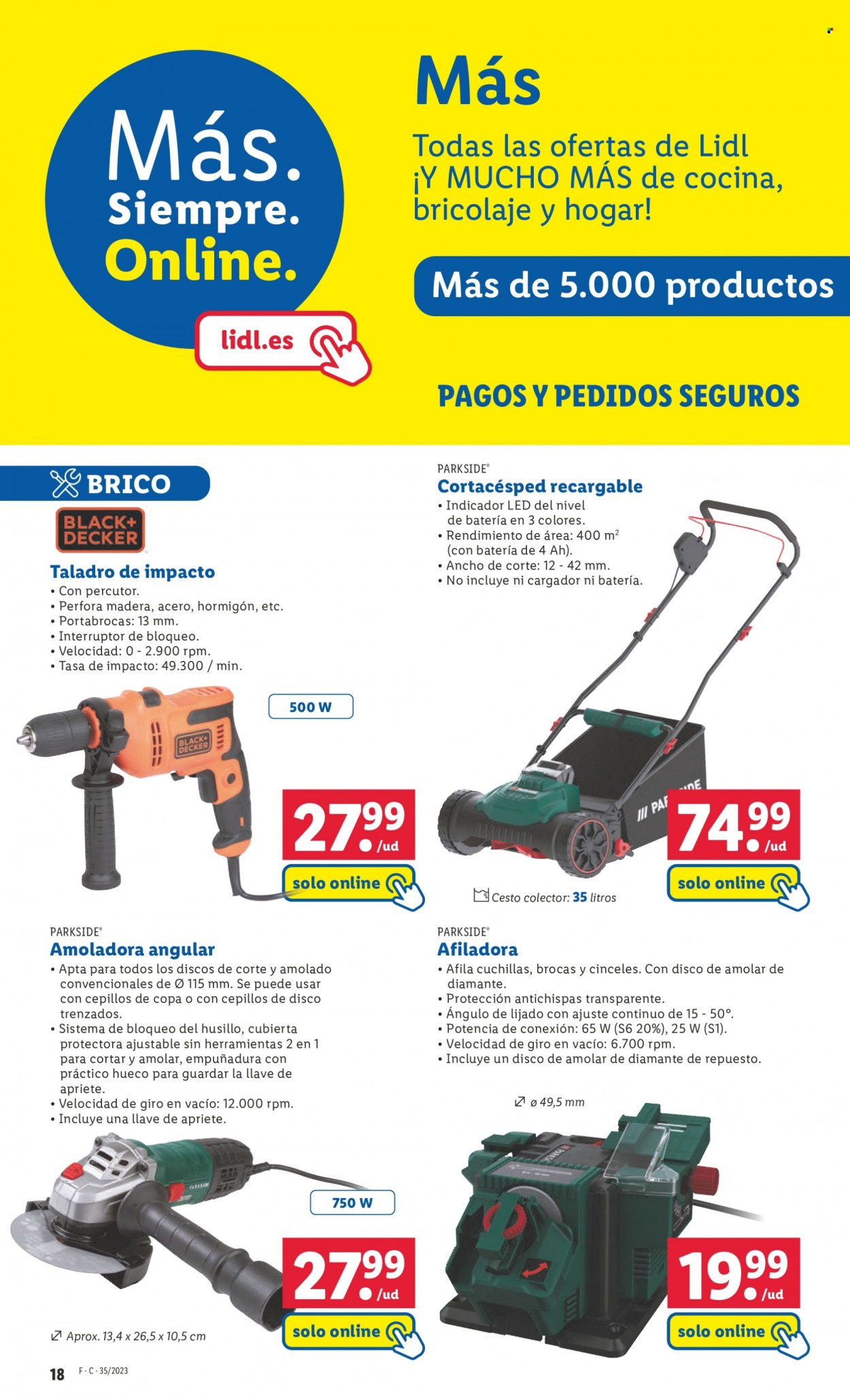 Folleto Lidl - 28/08/23 - 03/09/23. Página 44