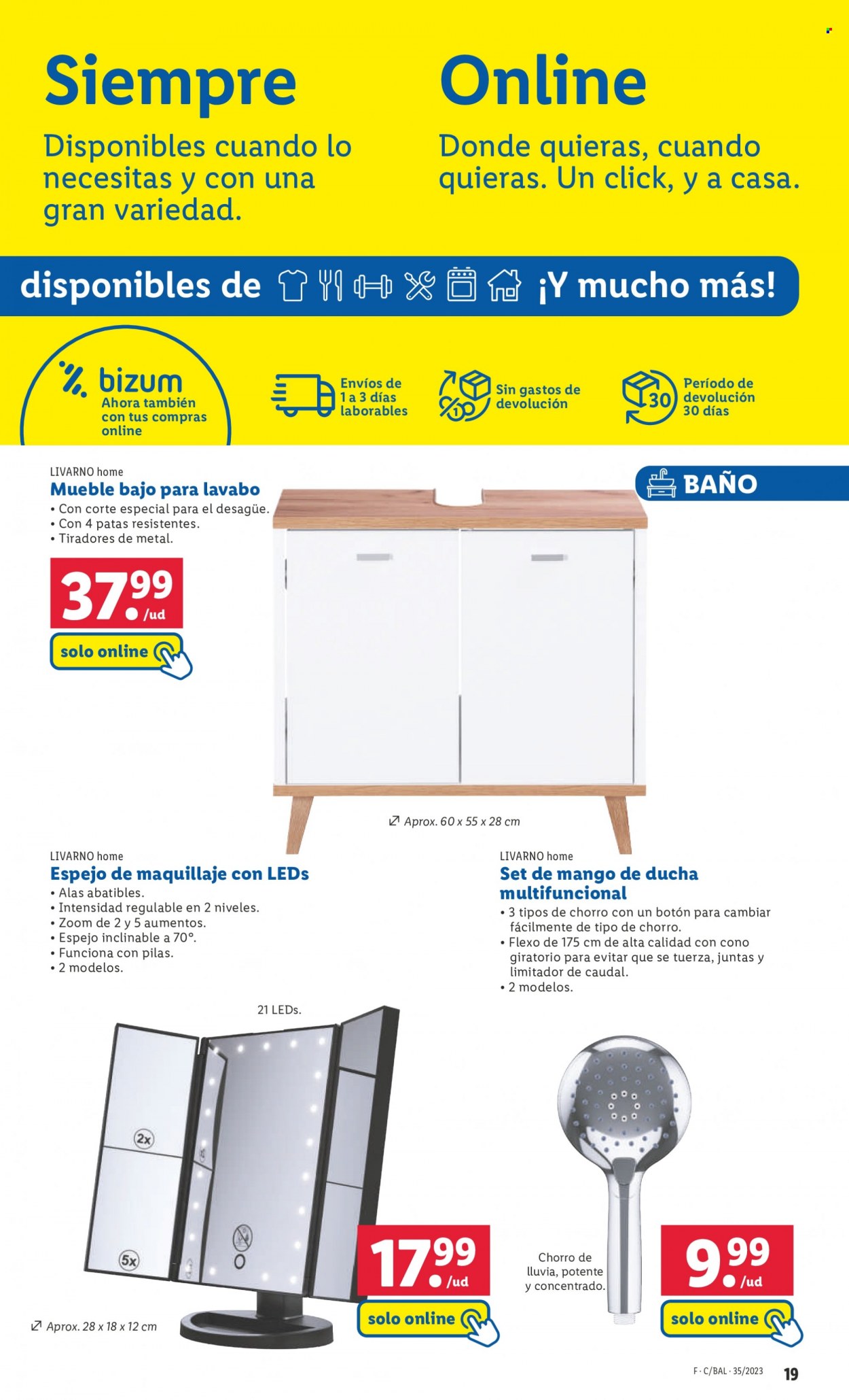 Folleto Lidl - 28/08/23 - 03/09/23. Página 45