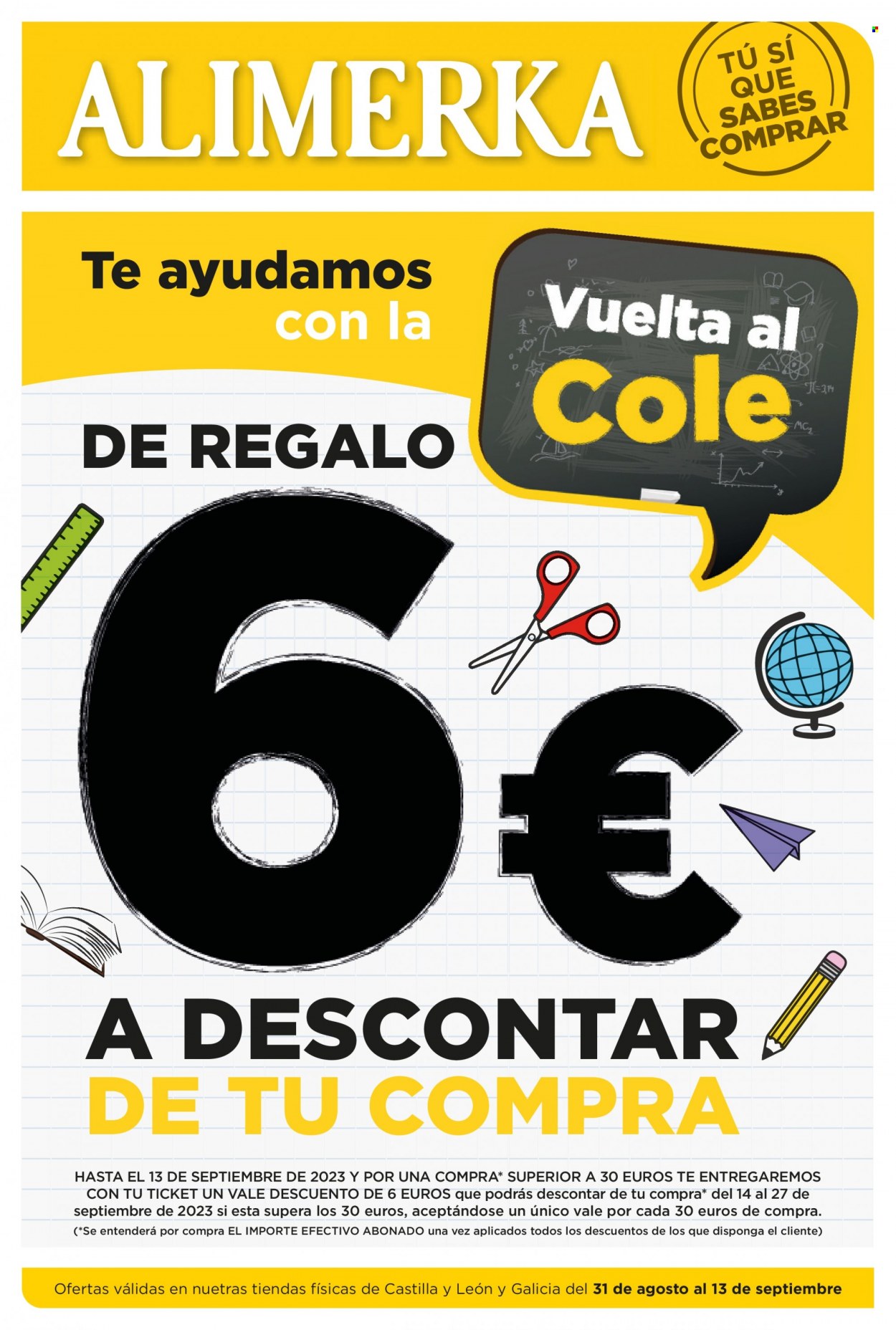 Folleto Alimerka - 31/08/23 - 13/09/23. Página 1
