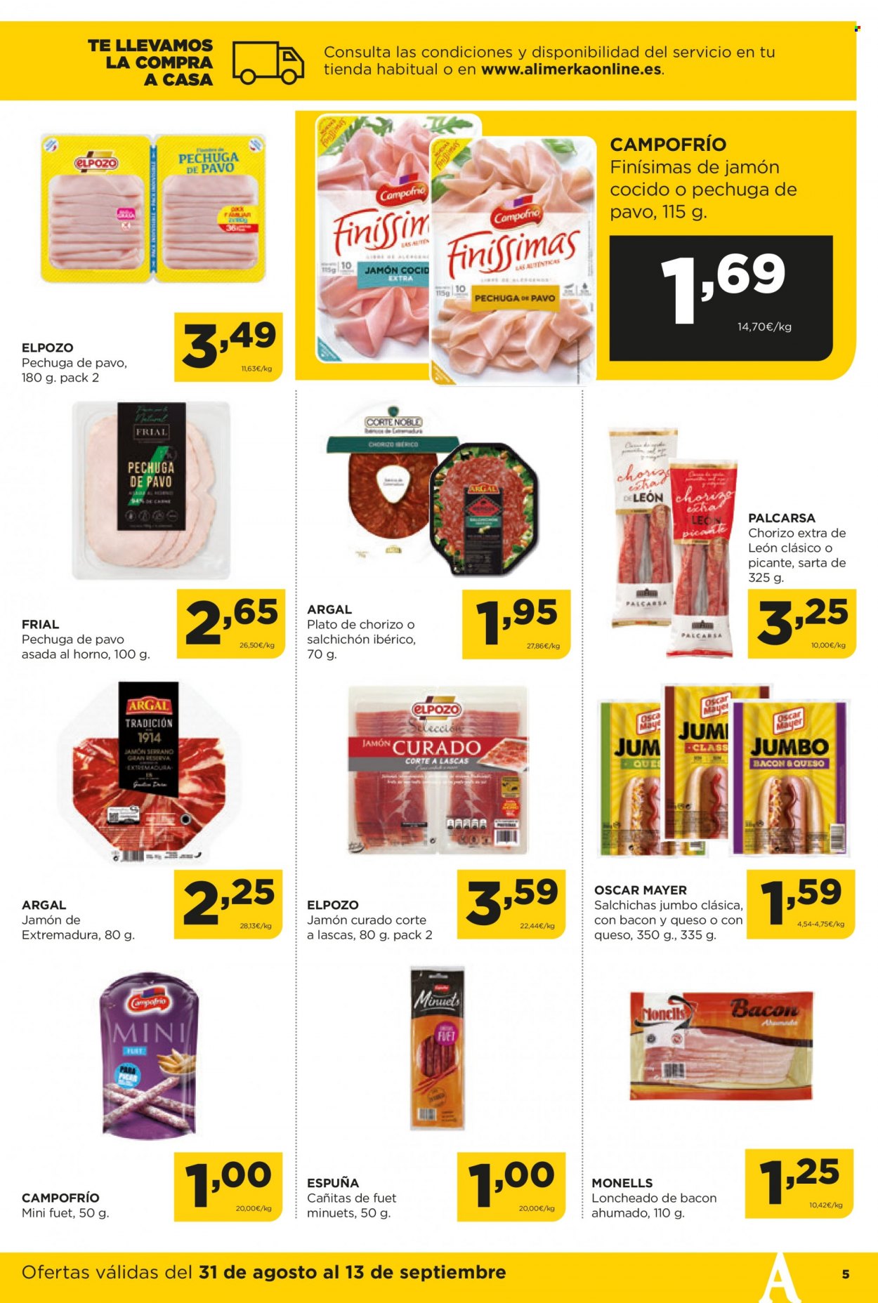 Folleto Alimerka - 31/08/23 - 13/09/23. Página 5