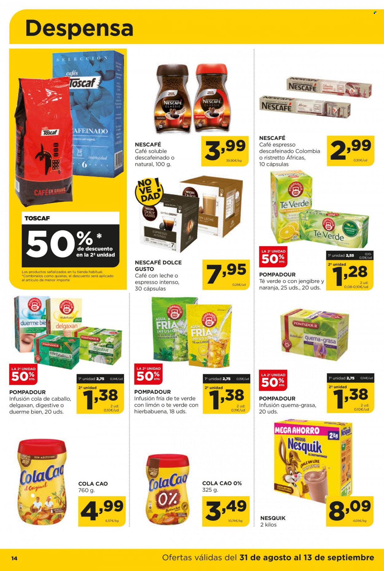Folleto Alimerka - 31/08/23 - 13/09/23. Página 14