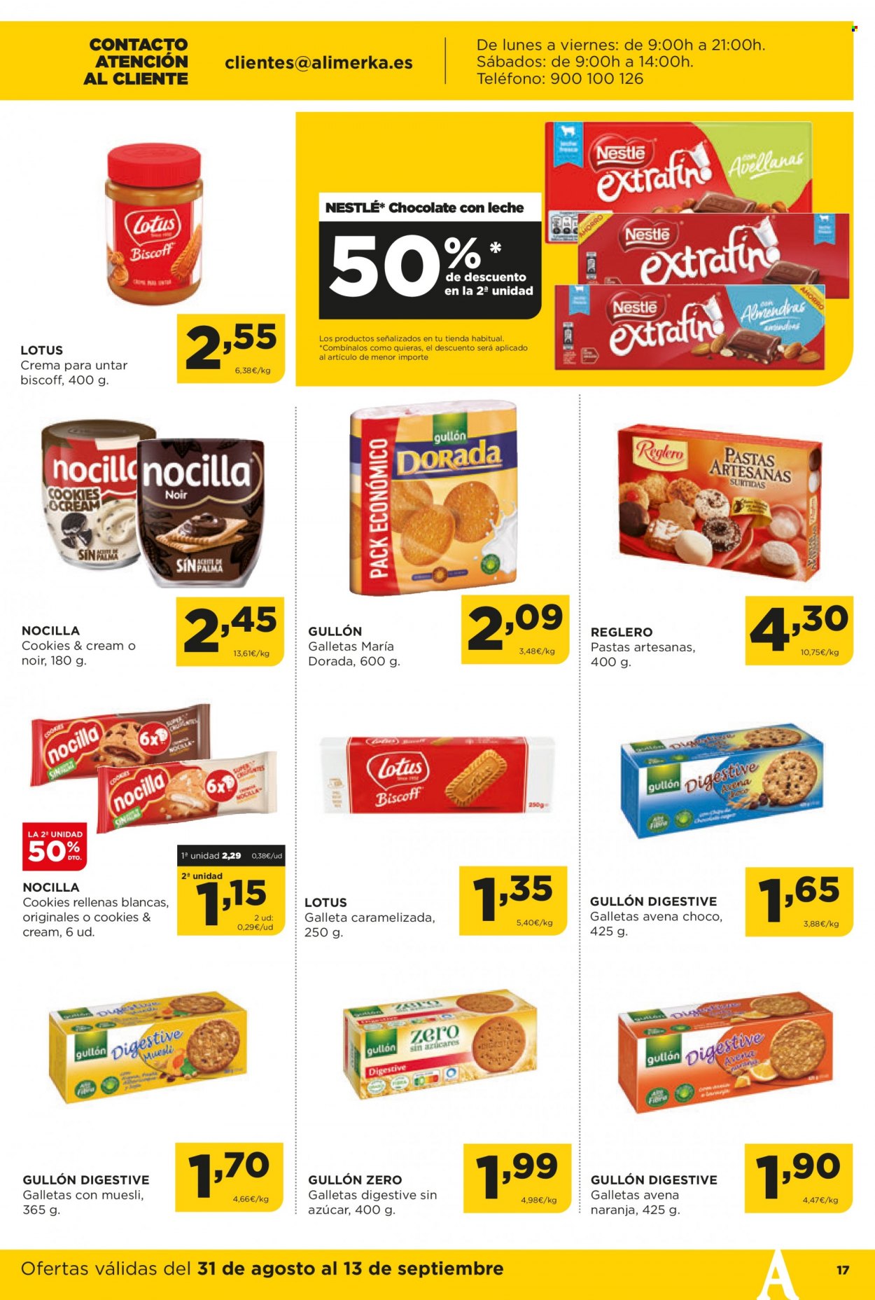Folleto Alimerka - 31/08/23 - 13/09/23. Página 17