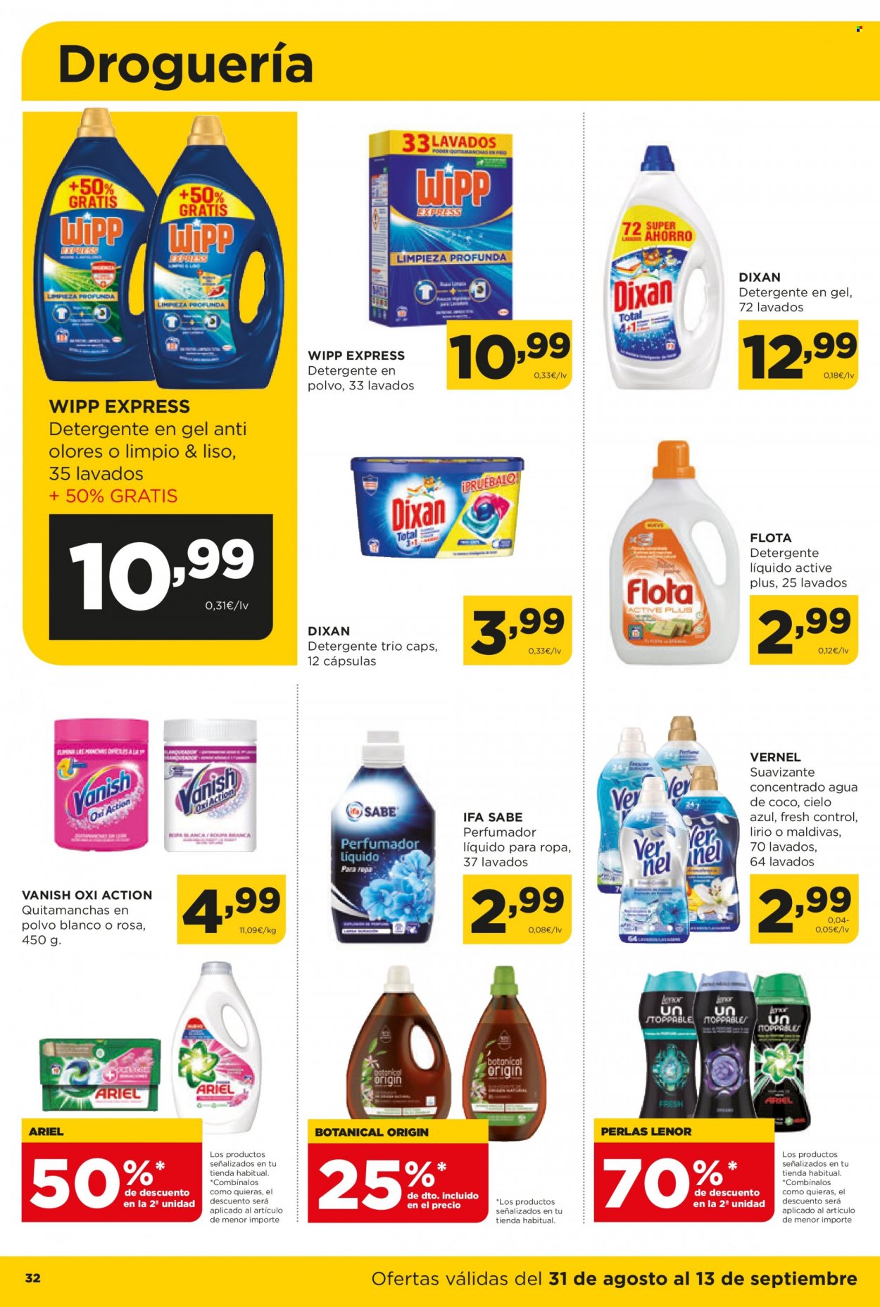 Folleto Alimerka - 31/08/23 - 13/09/23. Página 32