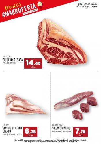 Folheto Makro - 29.8.2023 - 4.9.2023.