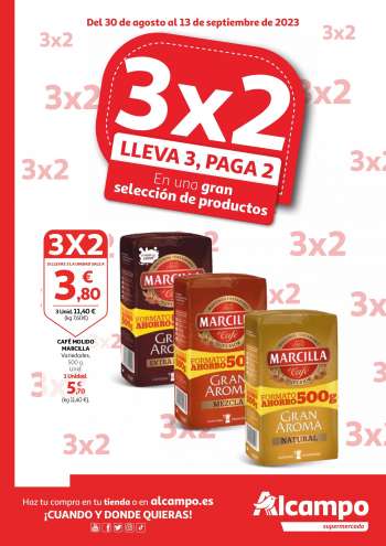 Folleto actual Alcampo - 30/08/23 - 13/09/23.