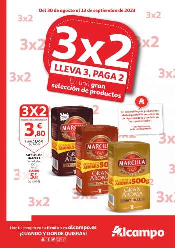Folleto actual Alcampo - 30/08/23 - 13/09/23.