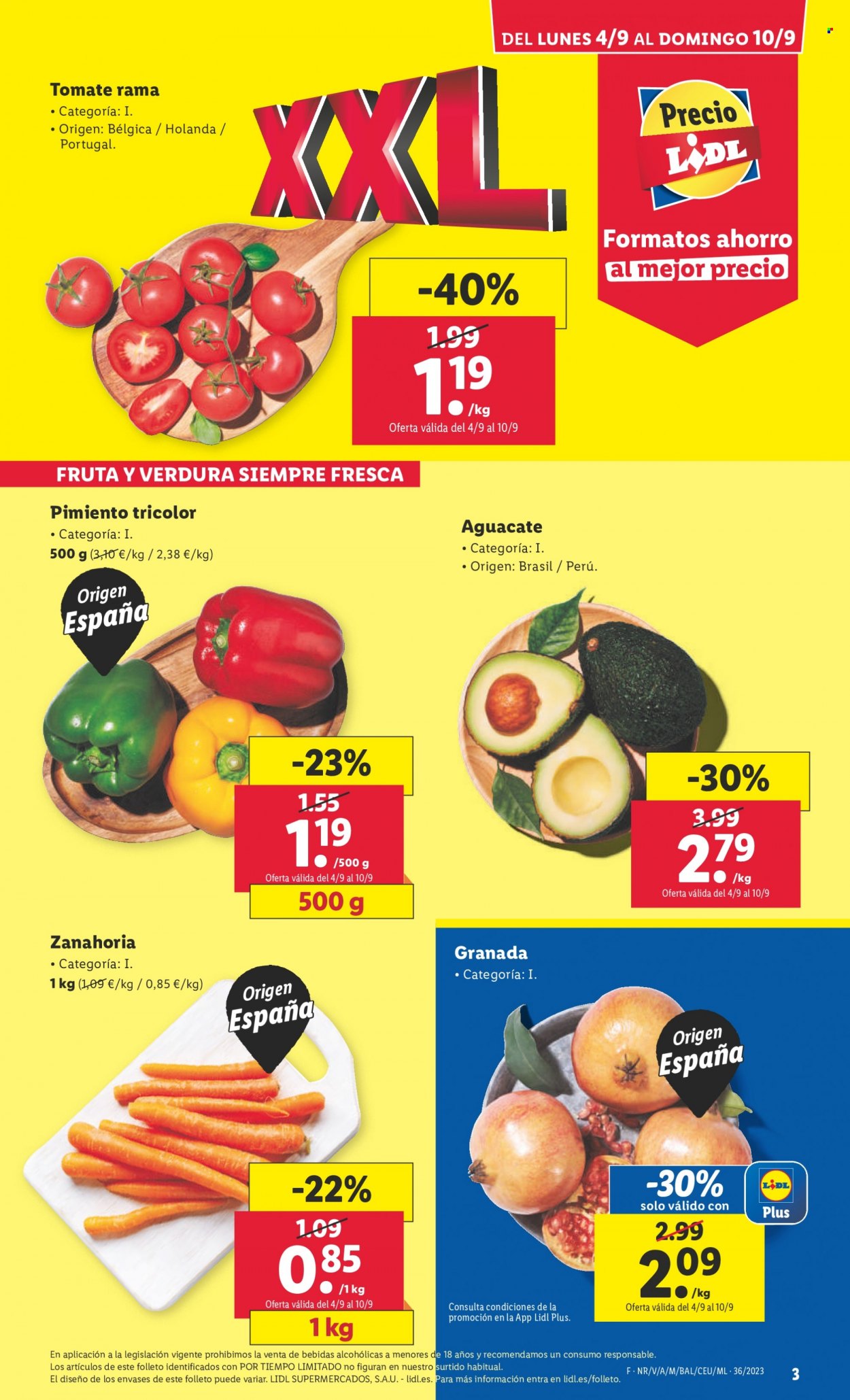 Folleto Lidl - 04/09/23 - 10/09/23. Página 3