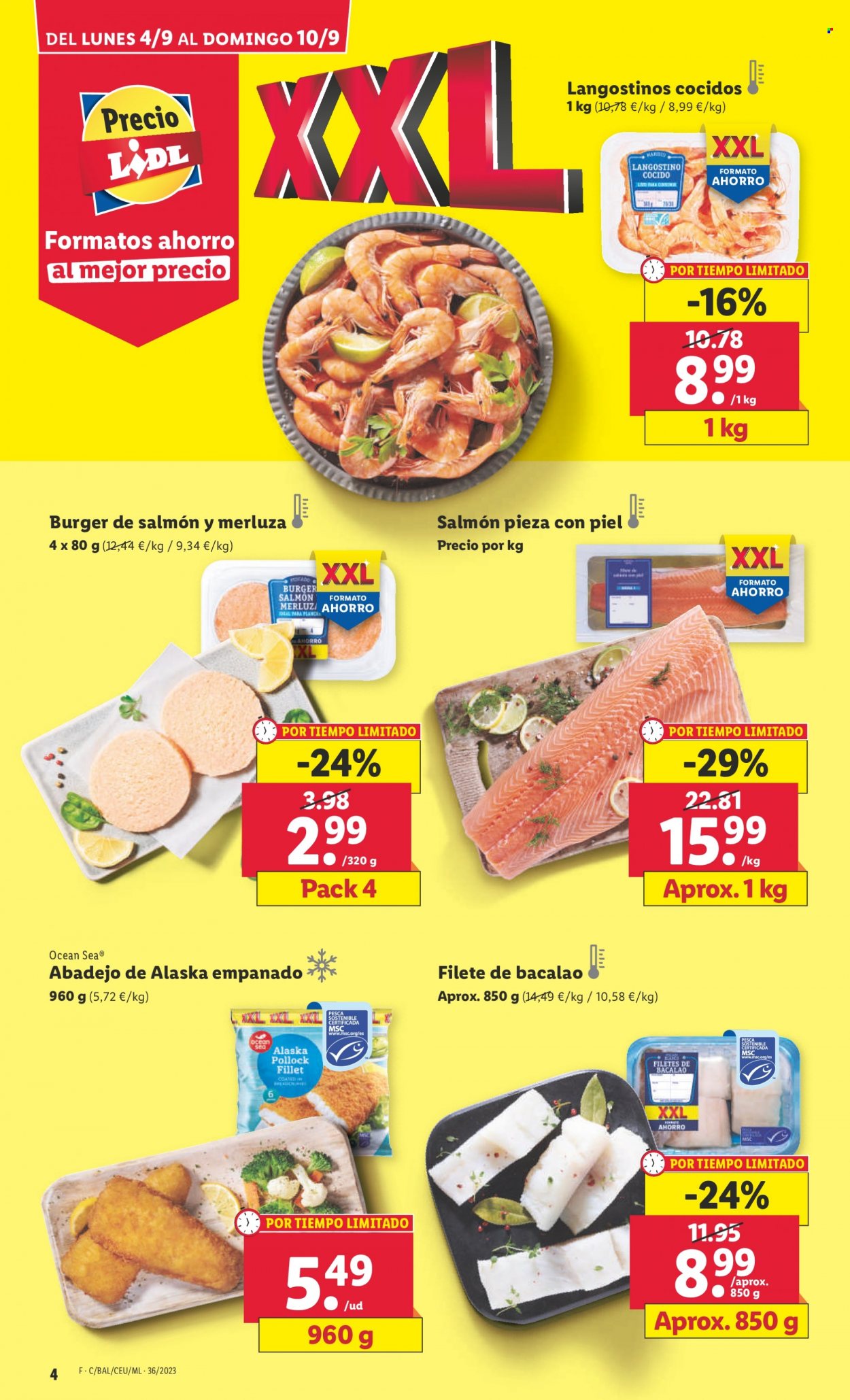 Folleto Lidl - 04/09/23 - 10/09/23. Página 4